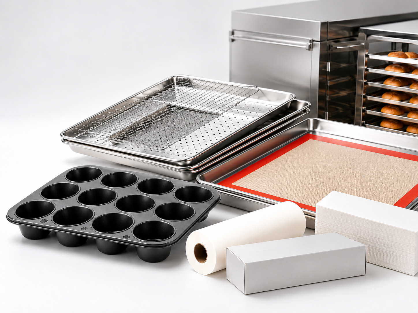 Commercial bakeware collection