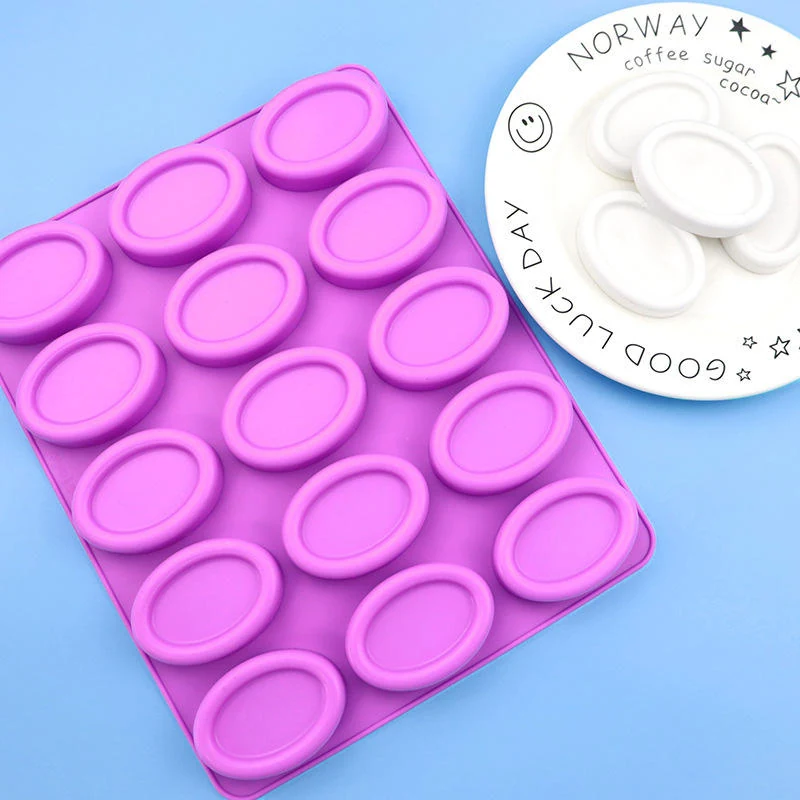 close detail highlighting 15 evenly spaced oval cavities simplify portion control