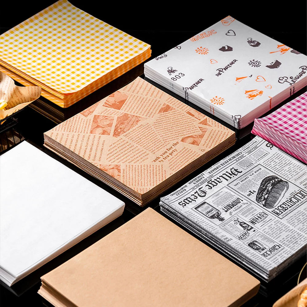Custom Bakery & BBQ Food Wrapping Paper