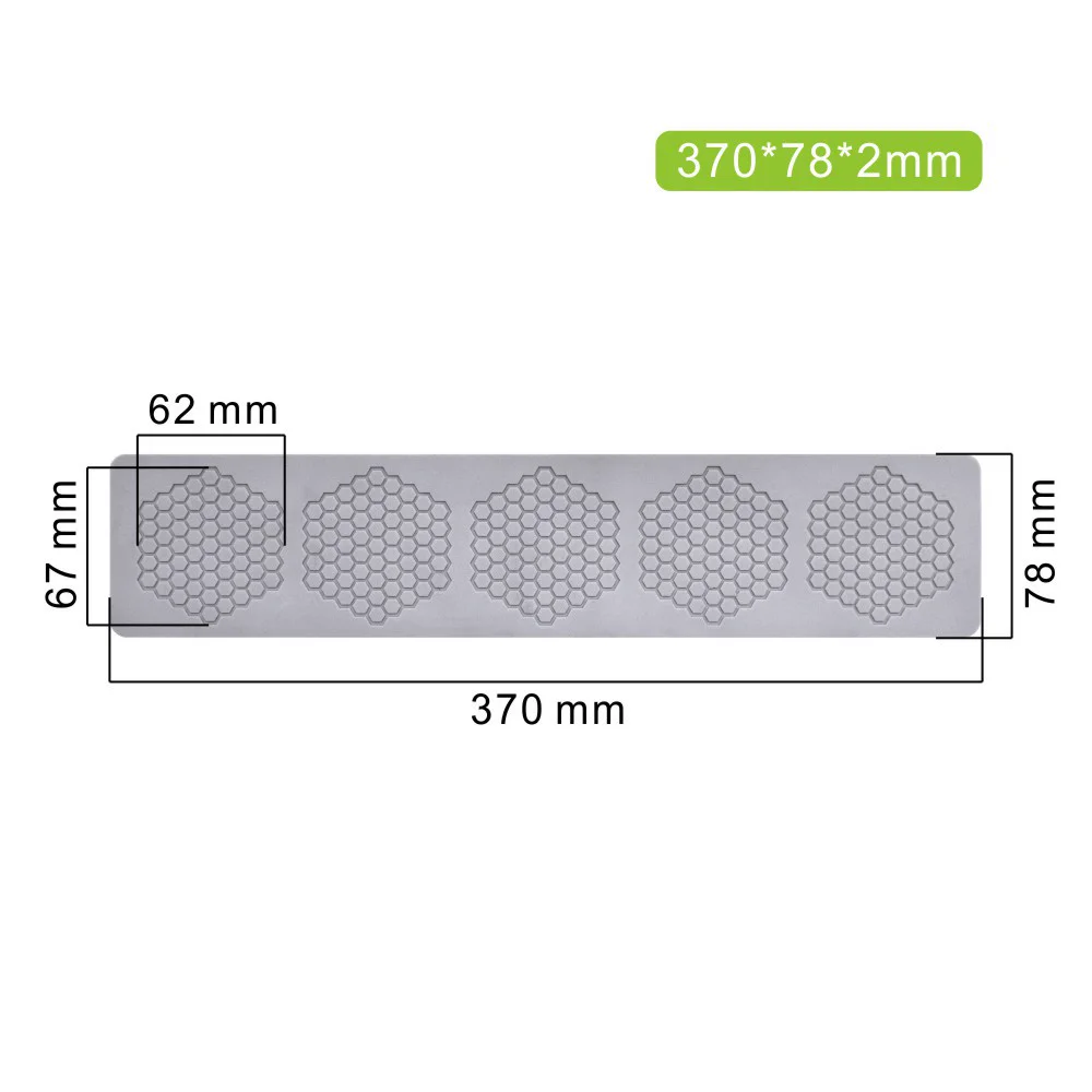 Butterfly and Honeycomb Silicone Lace Mat LFM-70 Series thumbnail 4