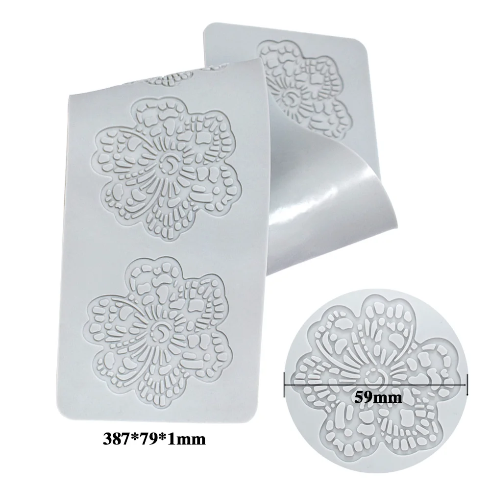 Coral and Branch Silicone Lace Mat LFM-495 Series thumbnail 5