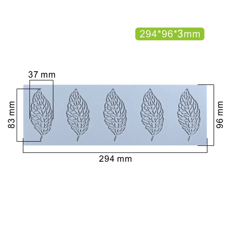 Coral and Branch Silicone Lace Mat LFM-495 Series thumbnail 2