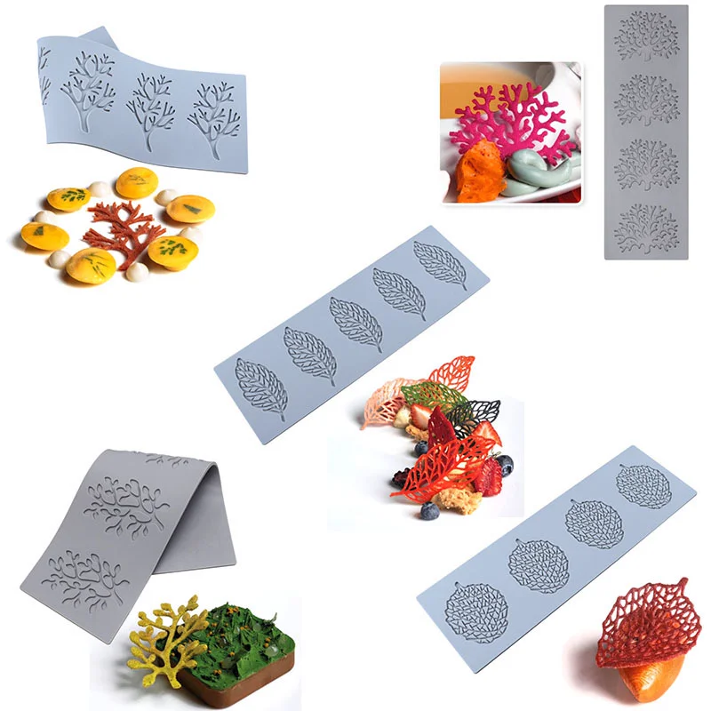 Coral and Branch Silicone Lace Mat LFM-495 Series thumbnail 4