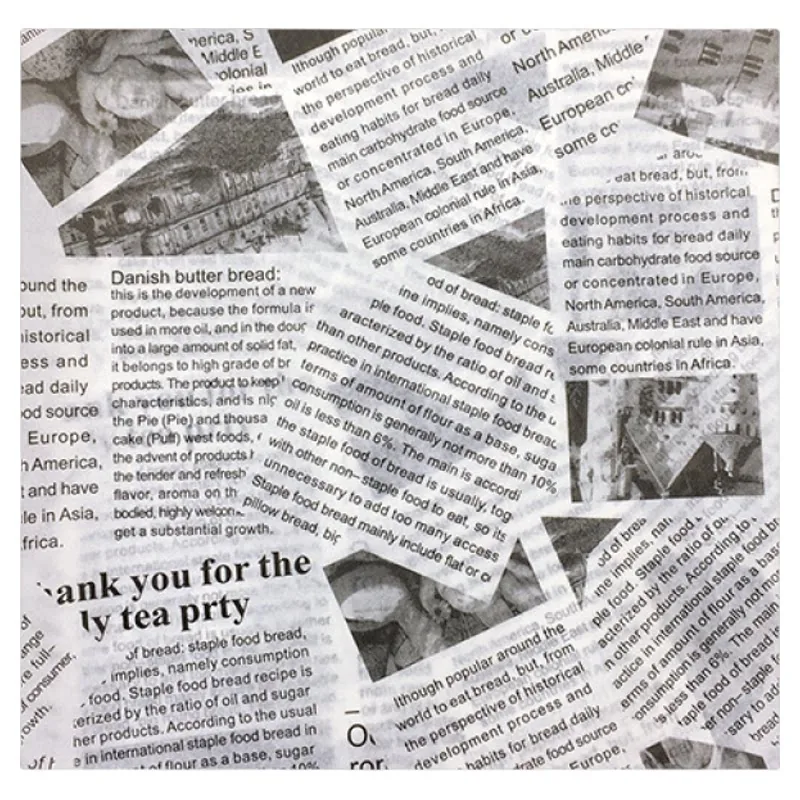 Greaseproof Snack Paper BWL-BPL-003 thumbnail 4