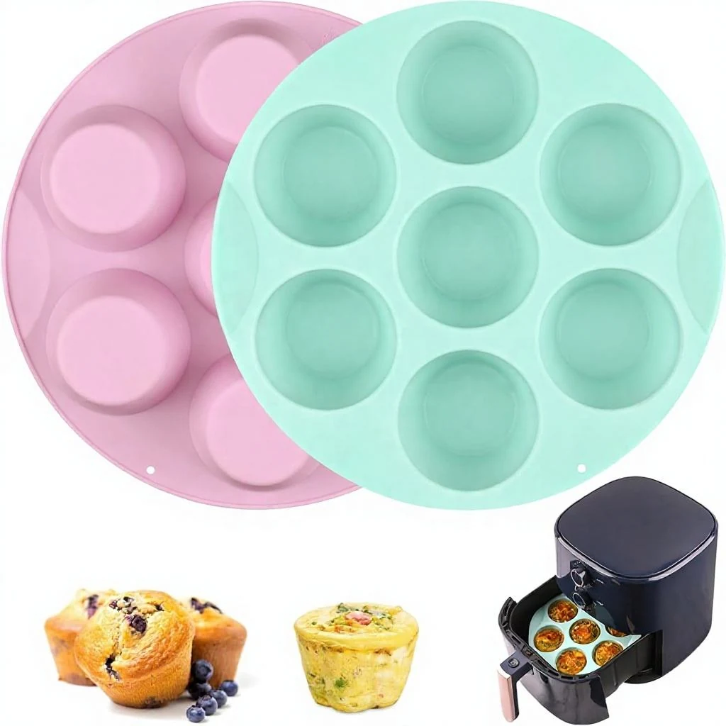 Round Silicone Baking Ingredient Container Set