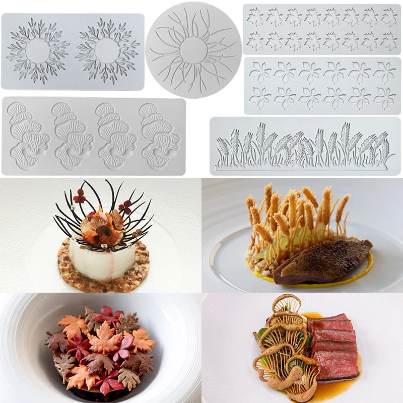 Seaweed and Botanical Silicone Lace Mat LFM-510 Series thumbnail 2