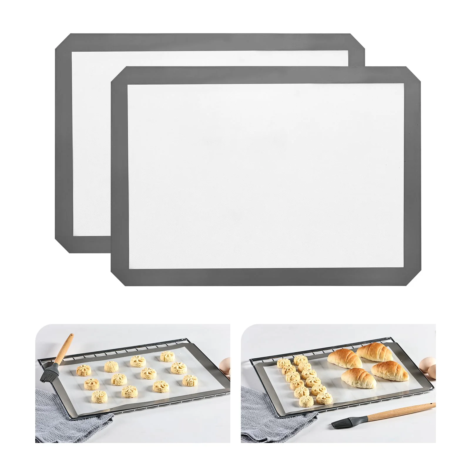 Fiberglass-Reinforced Silicone Baking Mat BWL-BML-005 thumbnail 3